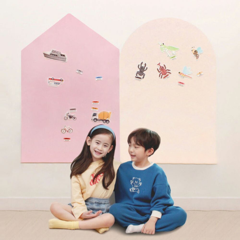 Kiroom Magnetic Board For Baby Creative Play (Ivory Dome)